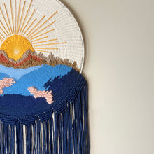 Load image into Gallery viewer, Sunrise Macraweave Wall Art