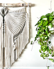 Load image into Gallery viewer, Moonstone Macrame Angel Wings
